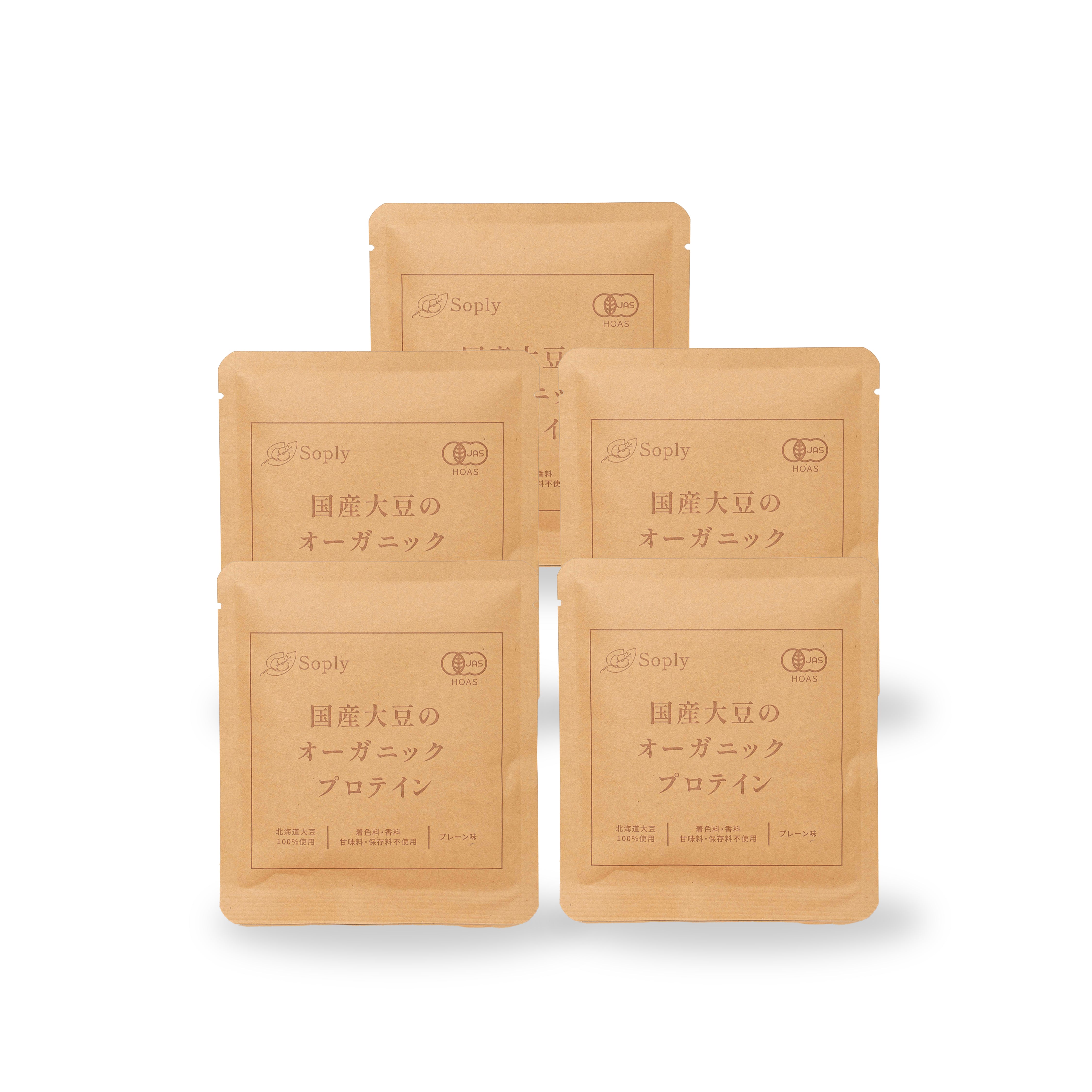 LOHAStyle ソイプロテイン 5kg (1kg×5袋) 大豆 プロテイン